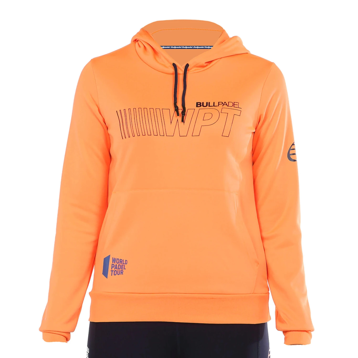 BULLPADEL Women's Sweatshirt Yopal - Orange 3 BULLPADEL Women's Sweatshirt Yopal - Orange