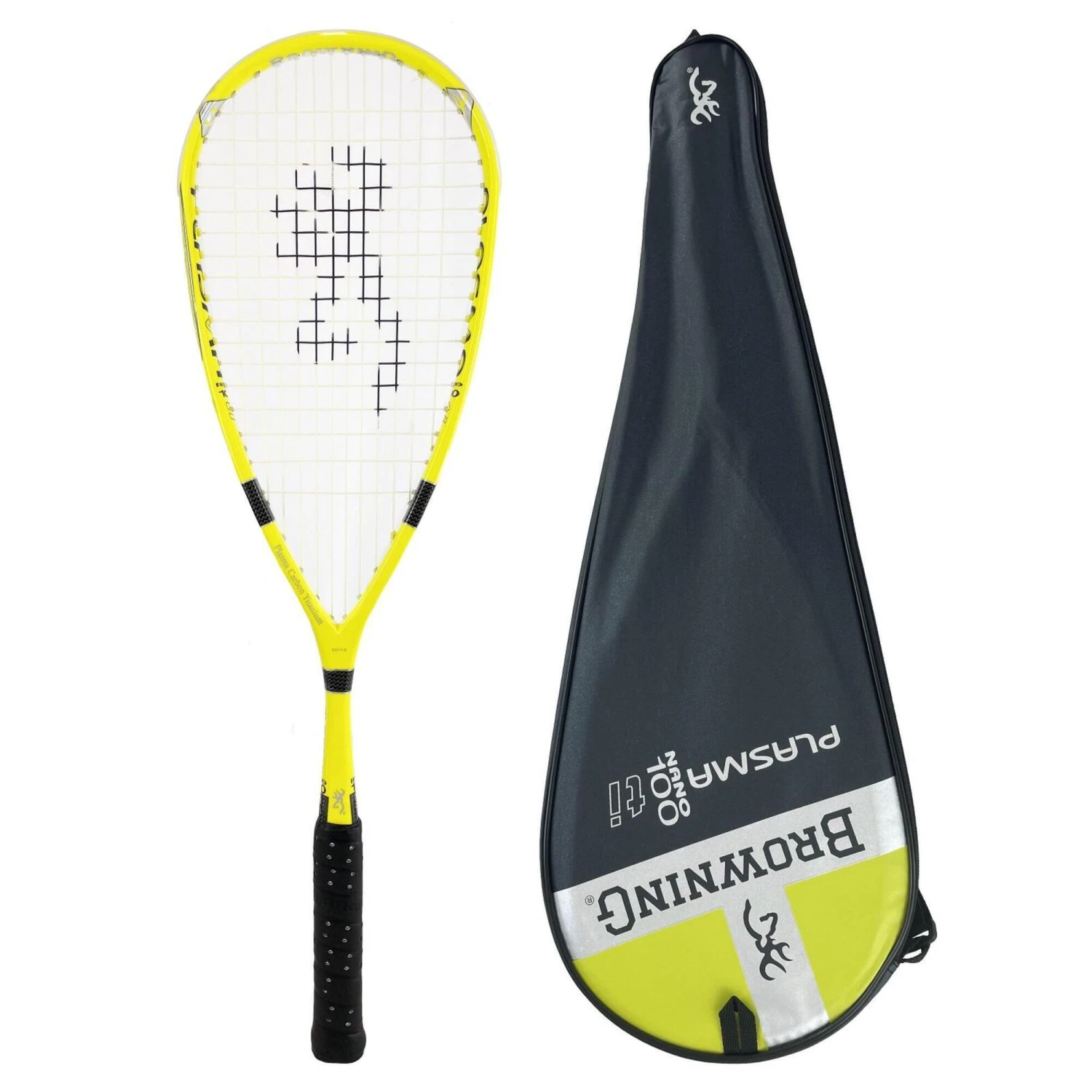 Browning Plasma Nano 100 Squash Racket & Carry Case 3 Browning Plasma Nano 100 Squash Racket & Carry Case