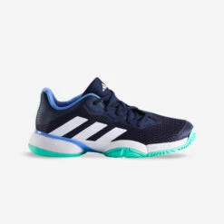 ADIDAS Kids' Tennis Multicourt Shoes Barricade - Blue / White