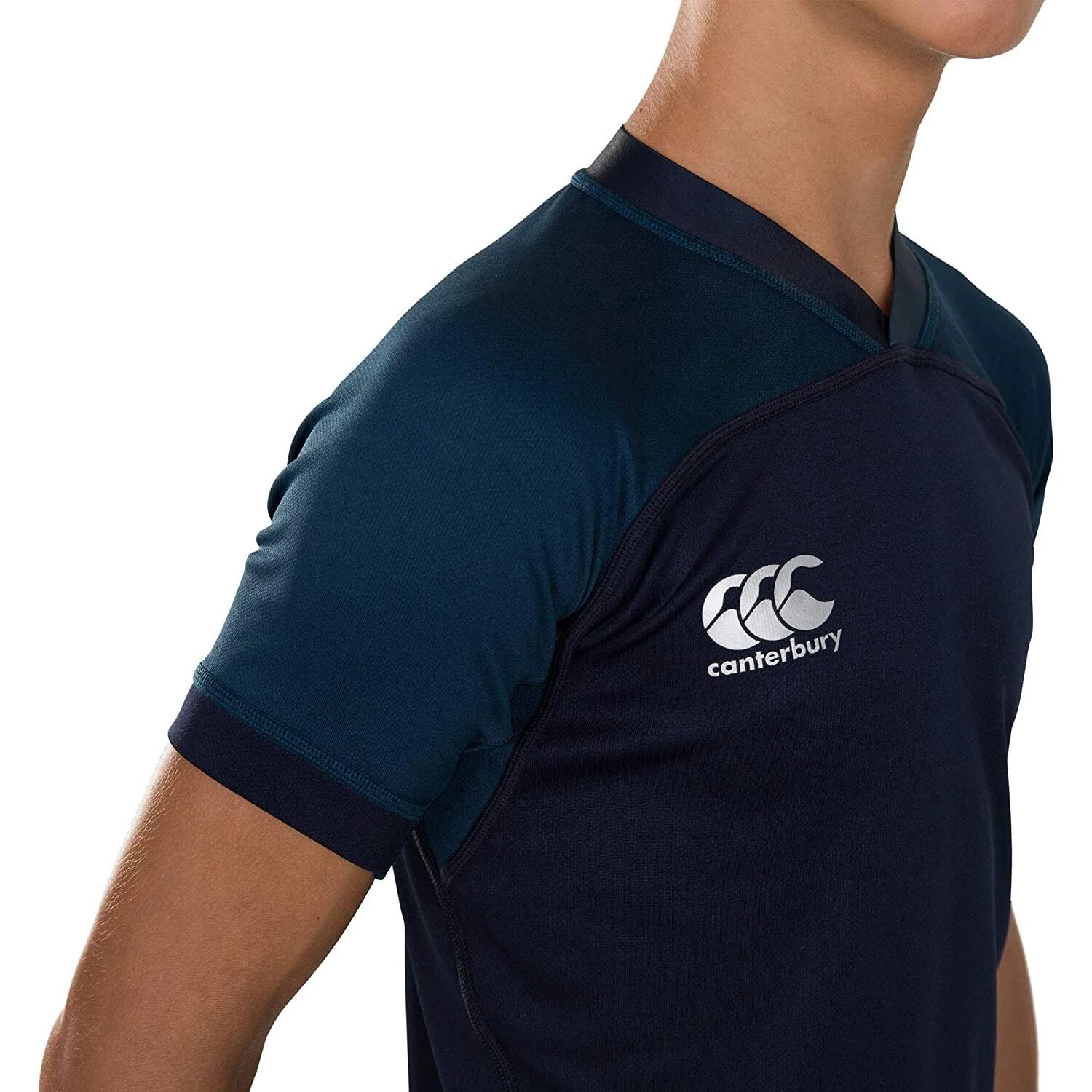 Canterbury Childrens/Kids Evader Jersey (Black) 10 Canterbury Childrens/Kids Evader Jersey (Black) - Image 8