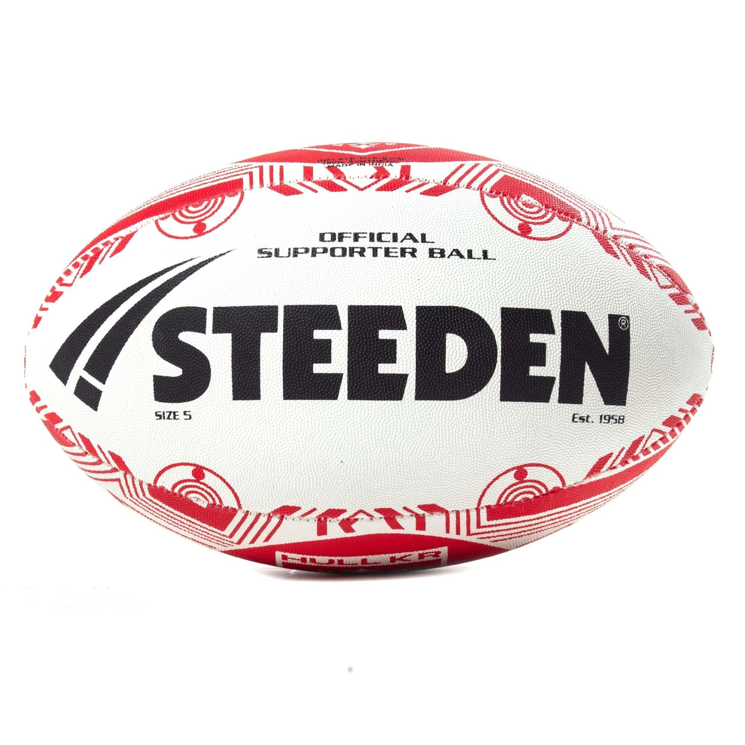 Steeden Super League 2023 Hull KR Supporter Ball 4 Steeden Super League 2023 Hull KR Supporter Ball - Image 2