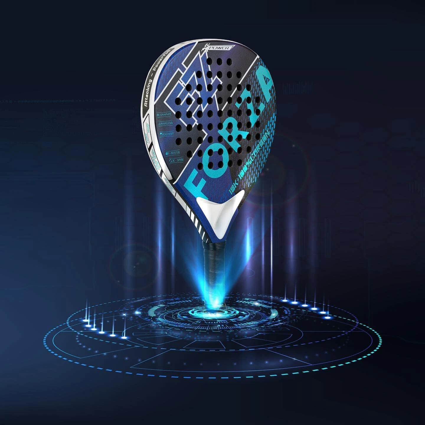 FZ FORZA BRACE POWER PADEL RACKET 5 FZ FORZA BRACE POWER PADEL RACKET - Image 3