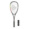 Dunlop Blaze Inferno Squash Racket & 3 Squash Balls -Ball Sports Store k10aa163f5b7ee5be41564f52e0b06107