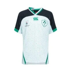 Canterbury CCC Rugby World Cup 19 Ireland Vapodri Alternate Pro Rugby Shirt Kids White