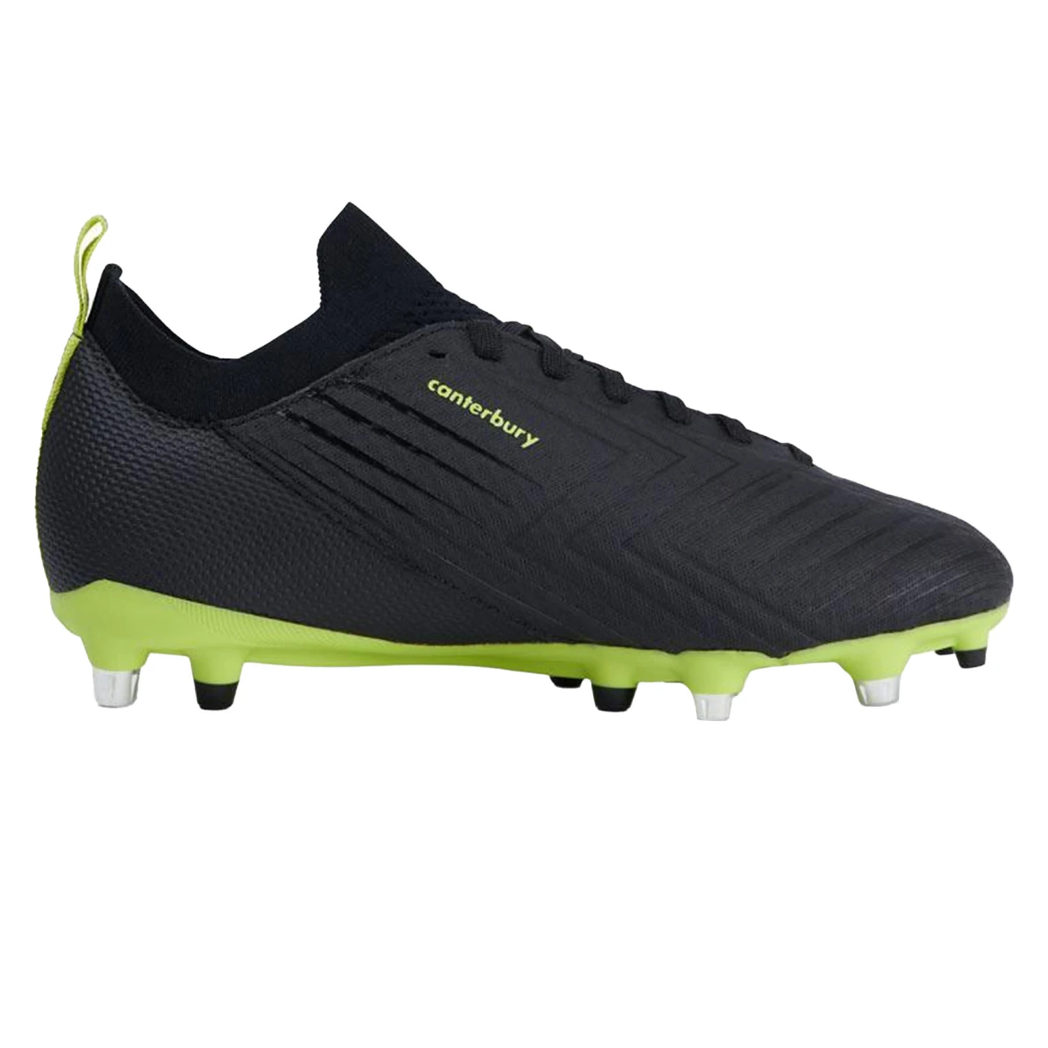 Canterbury Mens Speed 3.0 Pro Rugby Boots (Black/Lime) 6 Canterbury Mens Speed 3.0 Pro Rugby Boots (Black/Lime) - Image 4