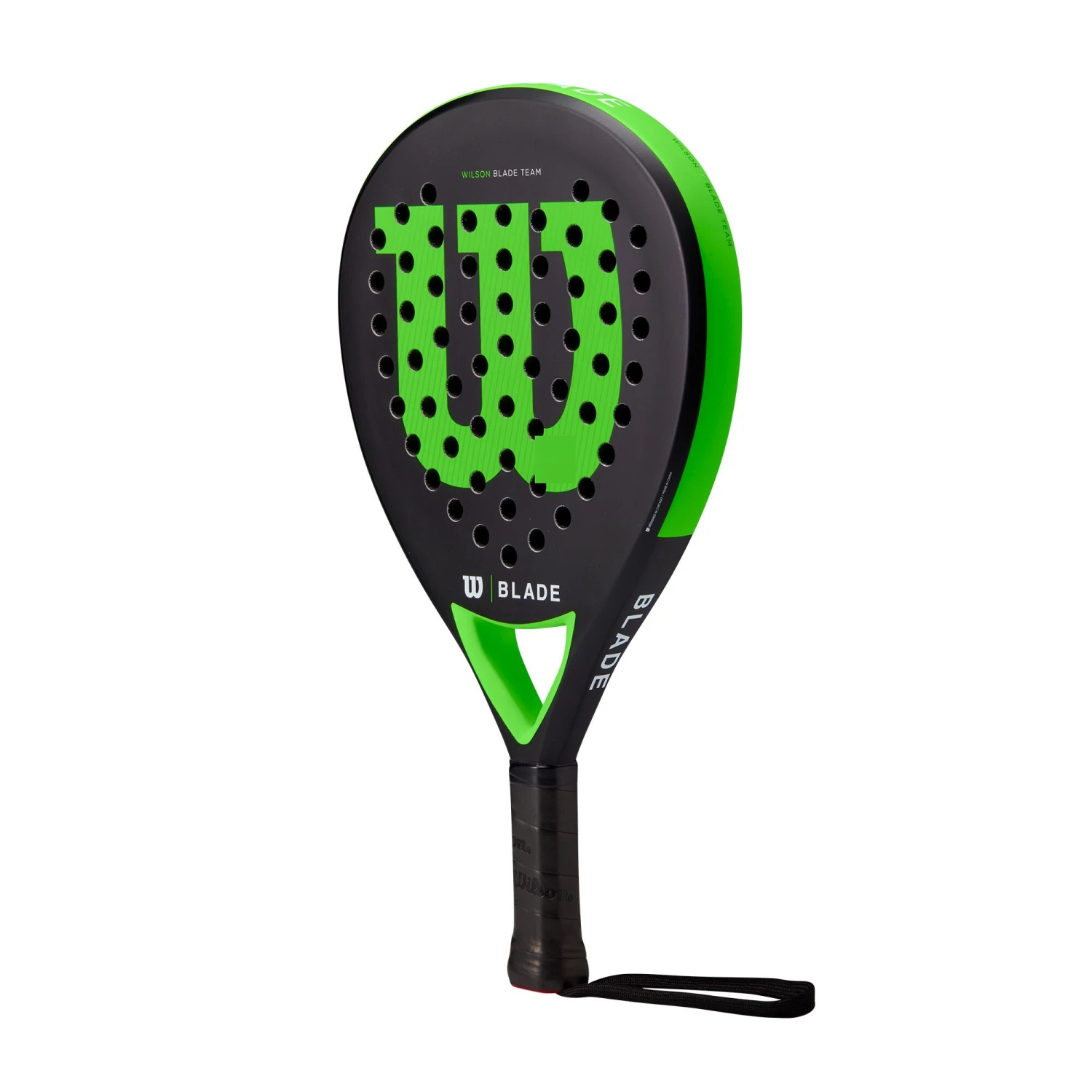 Wilson Blade Team Black/Green V2 Padel 4 Wilson Blade Team Black/Green V2 Padel - Image 2