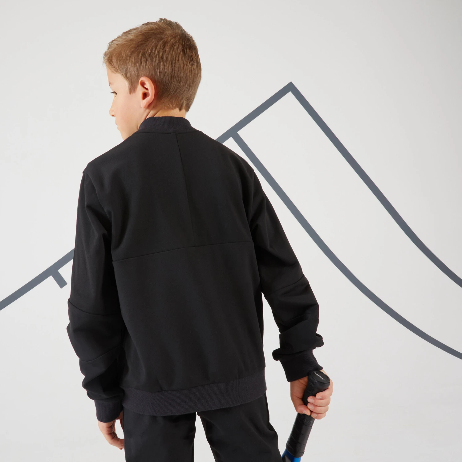 Artengo Boys' Tennis Jacket TJK500 5 Artengo Boys' Tennis Jacket TJK500 - Image 3