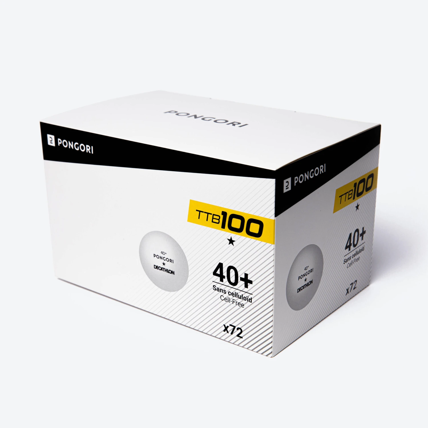 Table Tennis Balls FB 830+ 1* 40+ X 72 3 Table Tennis Balls FB 830+ 1* 40+ X 72