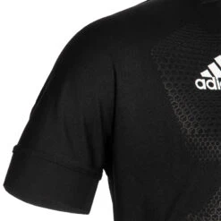 ADIDAS Adult Rugby Short-Sleeved All Blacks Replica Home Shirt - Black -Ball Sports Store k1f53dfb552fc7f873d2a6721f3b43f38