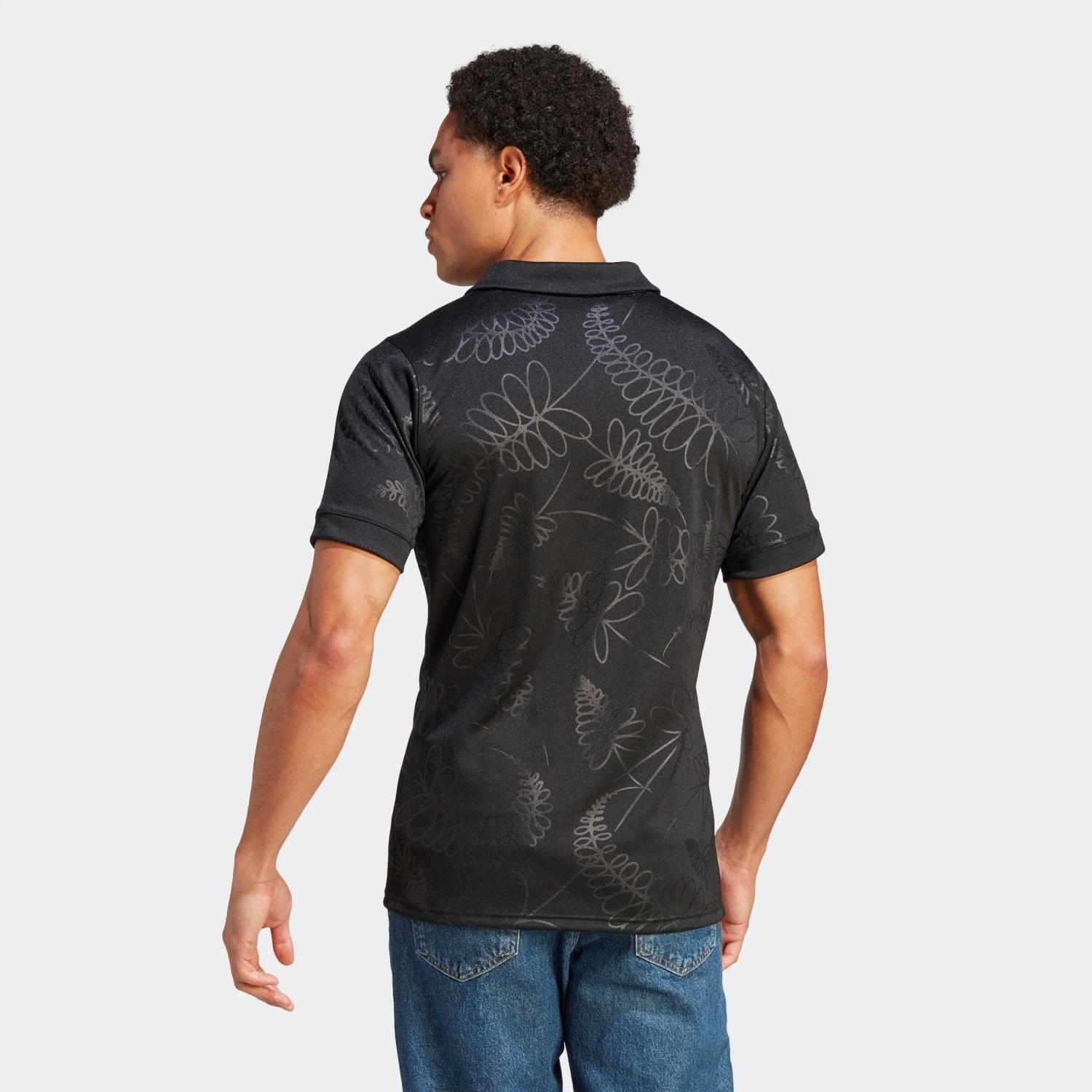 ADIDAS Adult All Blacks Replica Rugby Shirt New Zealand 2023 8 ADIDAS Adult All Blacks Replica Rugby Shirt New Zealand 2023 - Image 6