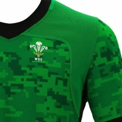 Macron Wales WRU Training Rugby Shirt Adults 58125902 Green -Ball Sports Store k3052bd0ae4433a1f1e031431c6e0d8ce