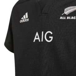ADIDAS Kids' All Blacks Replica Rugby Shirt New Zealand 2021 - Black -Ball Sports Store k3805577570c1191794375b2a623feea7