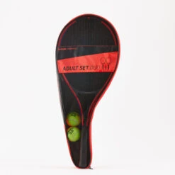 Artengo Duo Adult Tennis Set - 2 Rackets + 2 Balls + 1 Bag -Ball Sports Store k3a4ca0f822f1e7665ced2d894077e268