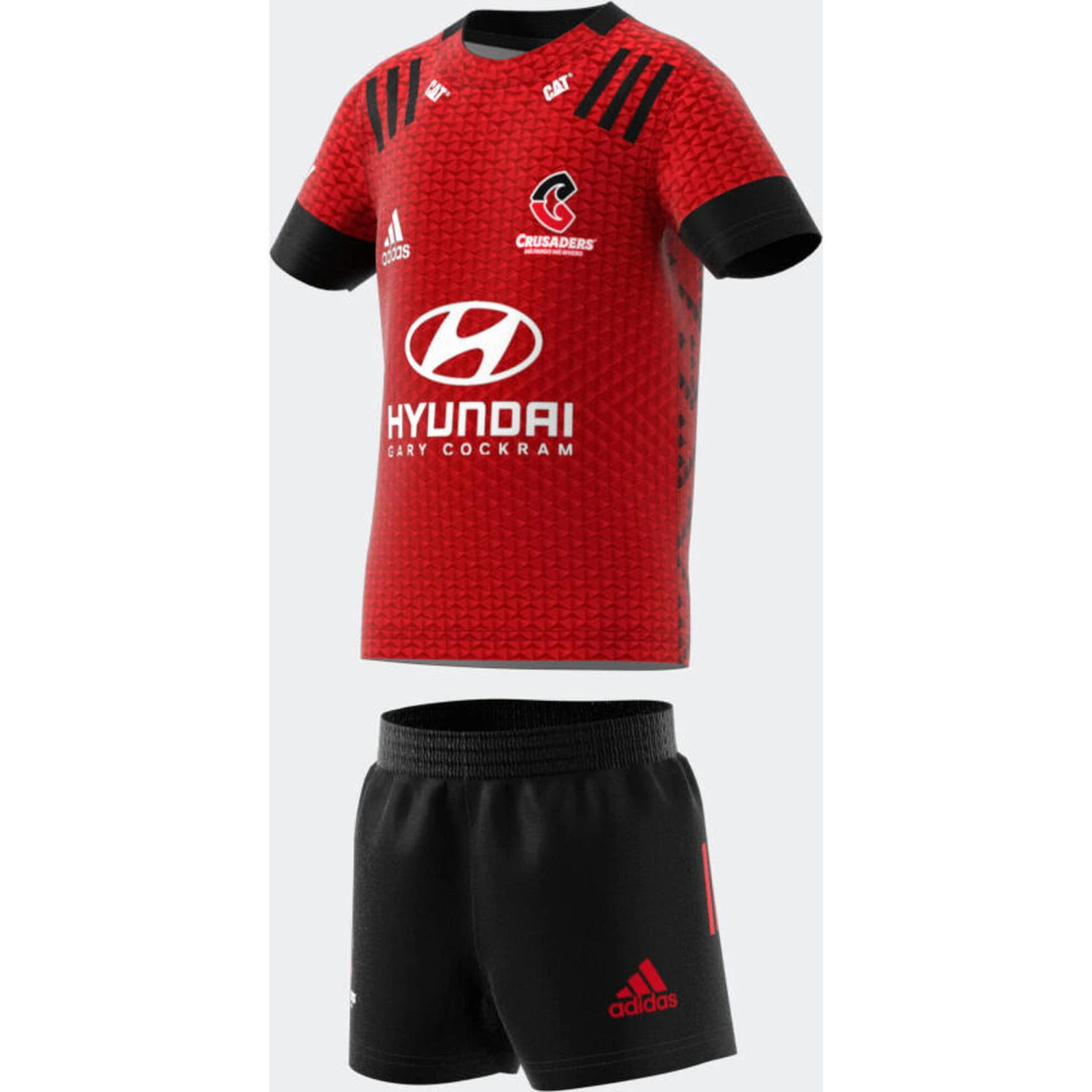 Adidas Crusaders Home Mini Rugby Kit GR0775 Red 3 Adidas Crusaders Home Mini Rugby Kit GR0775 Red