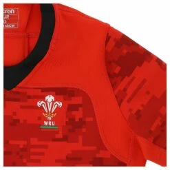 Macron Wales WRU Training Rugby Shirt Kids 58125598 Red -Ball Sports Store k5042196e20e9eaa02c8d6fd2743af6ec