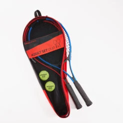 Artengo Duo Adult Tennis Set - 2 Rackets + 2 Balls + 1 Bag