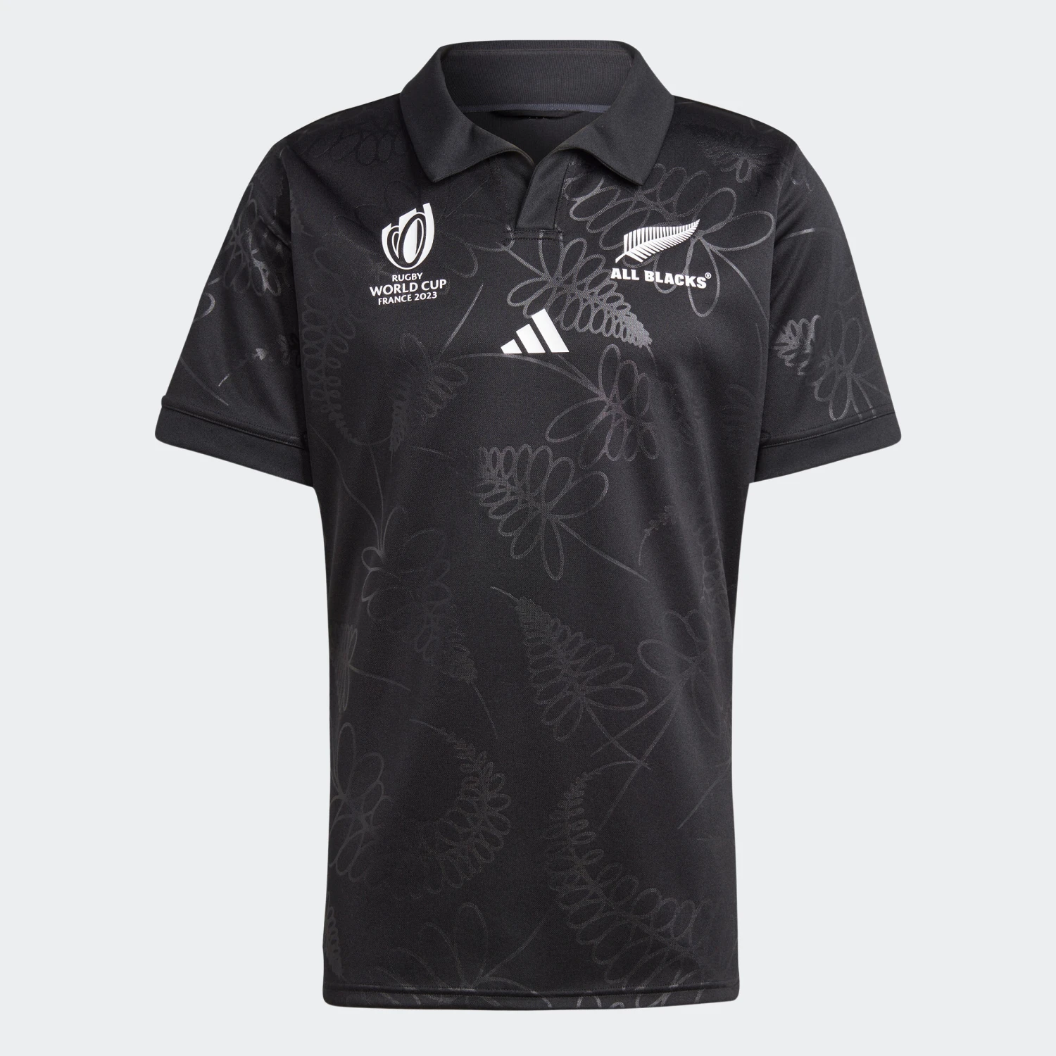 ADIDAS Adult All Blacks Replica Rugby Shirt New Zealand 2023 3 ADIDAS Adult All Blacks Replica Rugby Shirt New Zealand 2023