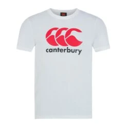 Canterbury Childrens/Kids Logo Rugby TShirt (Black) -Ball Sports Store k54908d5d45b0ba141e94b71dec34f246