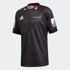 Adidas Crusaders Mens Training Rugby Shirt ED7984 Black