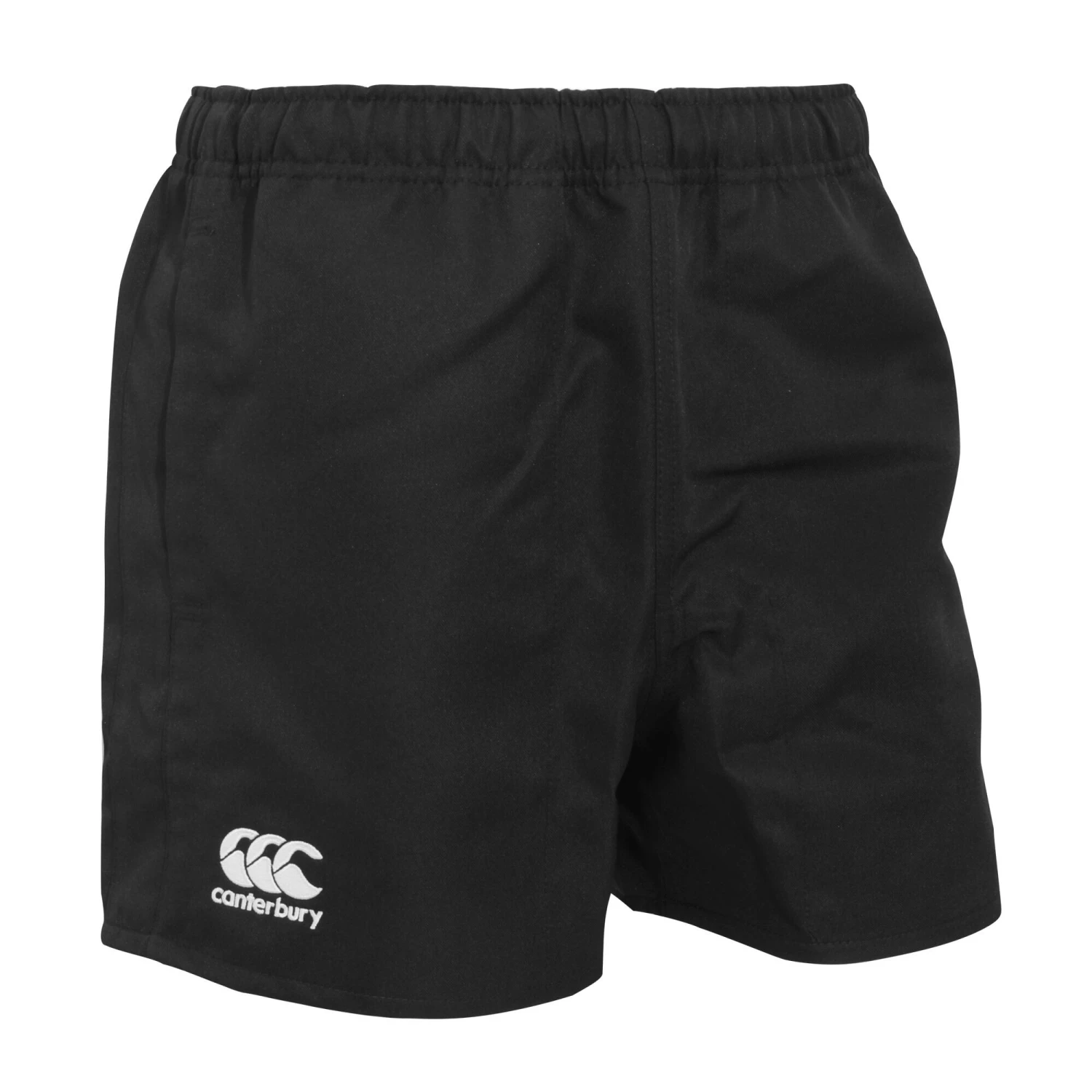 Canterbury Mens Professional Elasticated Sports Shorts (Black) 3 Canterbury Mens Professional Elasticated Sports Shorts (Black)