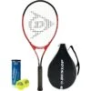 Dunlop Nitro Junior 25" Tennis Racket & 3 Tennis Balls -Ball Sports Store k6a89b6476d07a96ecd22225202b33cda