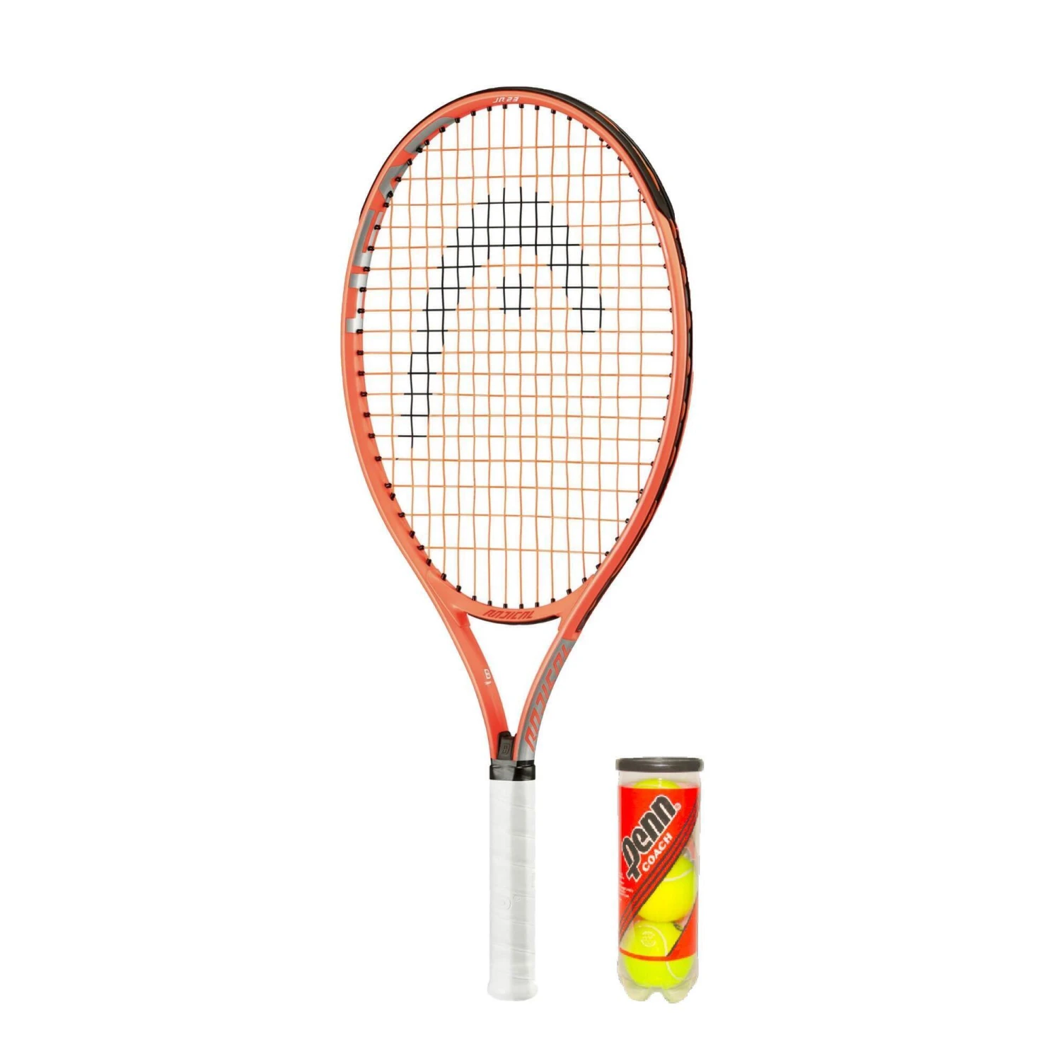 HEAD Radical Junior 23" Tennis Racket Inc Tennis Balls & Protective Cover 3 HEAD Radical Junior 23" Tennis Racket Inc Tennis Balls & Protective Cover