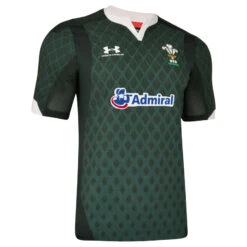 Under Armour Wales WRU Sevens Pathway Kids Rugby Shirt Green