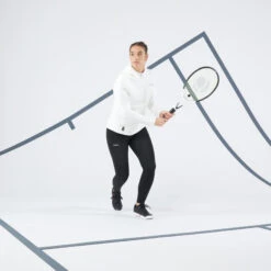 Artengo Women's Tennis Half-Zip Quick-Dry Soft Hoodie Dry 900 28 Artengo Women's Tennis Half-Zip Quick-Dry Soft Hoodie Dry 900 -Ball Sports Store k729f00fad07c126a80dcce8e46ad357b