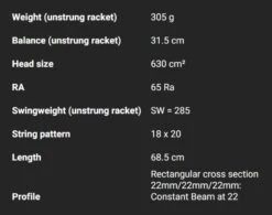 Artengo Adult Tennis Racket Control Tour TR960 18x20 Unstrung - Grey 31 Artengo Adult Tennis Racket Control Tour TR960 18x20 Unstrung - Grey -Ball Sports Store k72ec714b0e02659ab3bd3917b5d67dd1