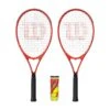Wilson Pro Staff Precision Tennis Racket Twin Set & 3 Tennis Balls 2 Wilson Pro Staff Precision Tennis Racket Twin Set & 3 Tennis Balls -Ball Sports Store k740e656454d871c6faea36ed447e231a