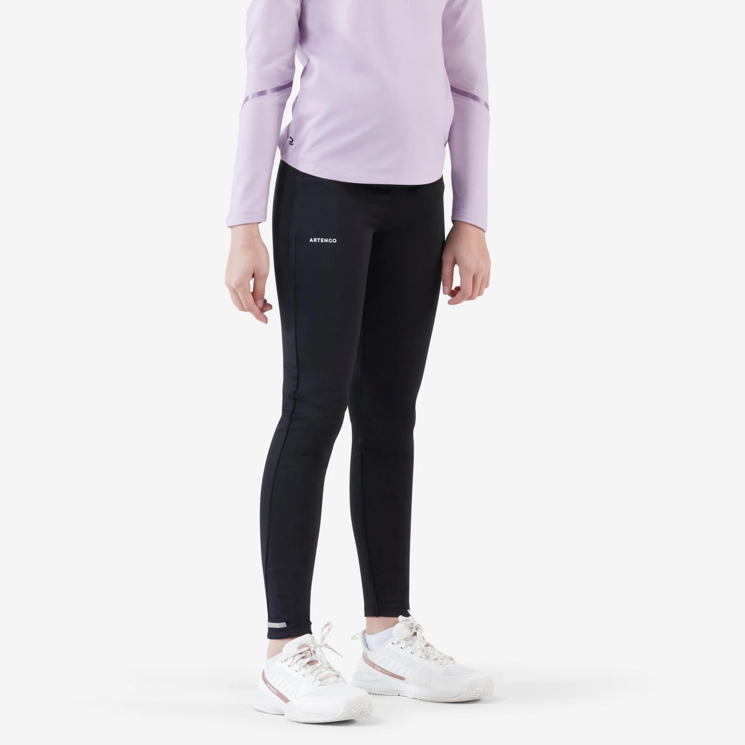 Artengo Girls' Tennis Leggings LEG500 5 Artengo Girls' Tennis Leggings LEG500 - Image 3