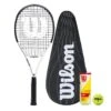 Wilson Federer Tour XP Tennis Racket, Performance Cover & 3 Champ Tennis Balls 2 Wilson Federer Tour XP Tennis Racket, Performance Cover & 3 Champ Tennis Balls -Ball Sports Store k78de64055f90ad4a56ef0a2fa0d7f75c
