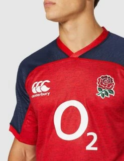 Canterbury CCC England RFU Vapodri Mens Alternate Pro Rugby Shirt Red -Ball Sports Store k8dd31420871805eb50cfd3ad7a068f42