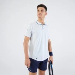 Artengo Men's Short-Sleeved Tennis Polo Dry