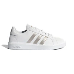 ADIDAS Women's Tennis Shoes Court Base - Sandy White