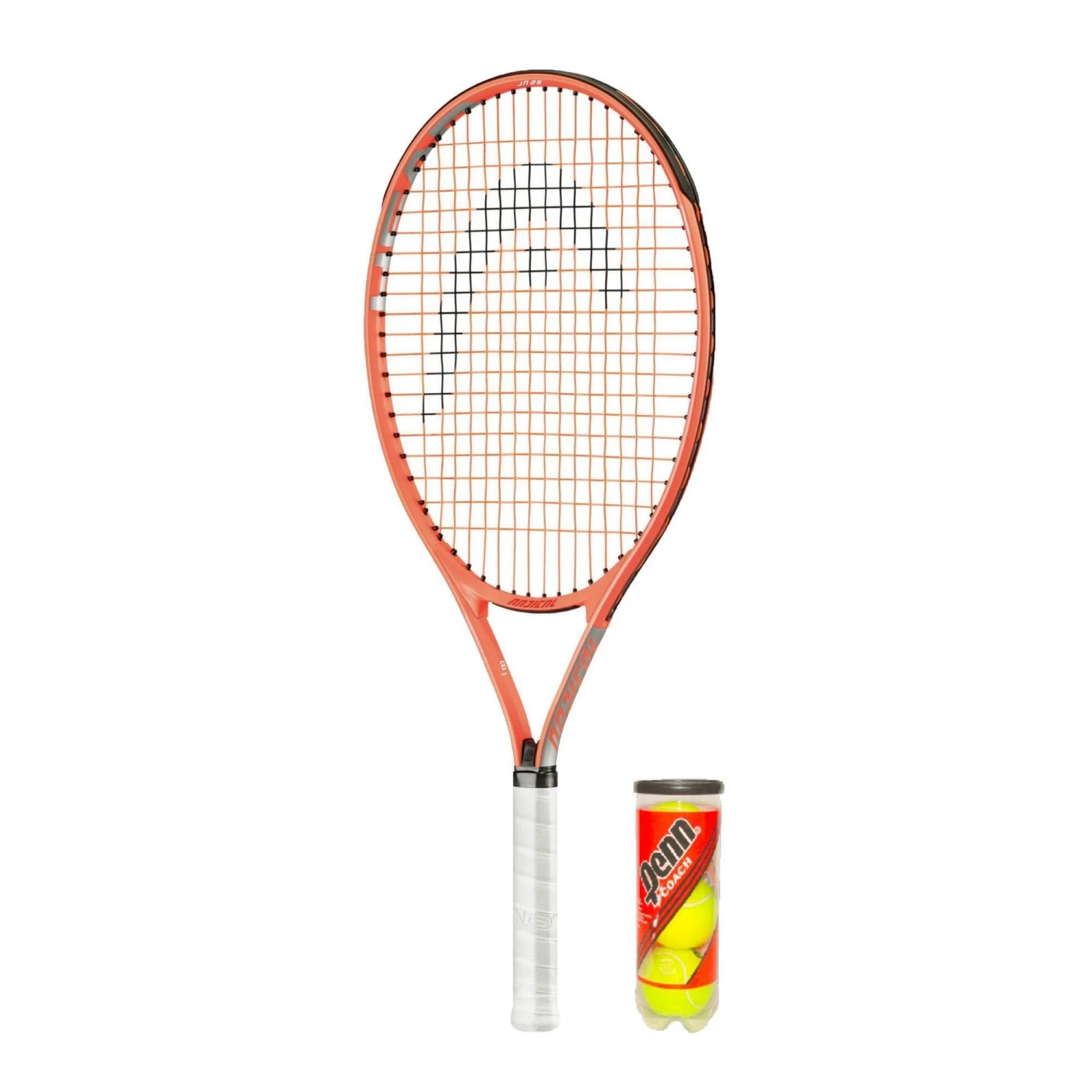 Head Radical 25" Junior Tennis Racket Inc 3 Tennis Balls & Protective Cover 3 Head Radical 25" Junior Tennis Racket Inc 3 Tennis Balls & Protective Cover
