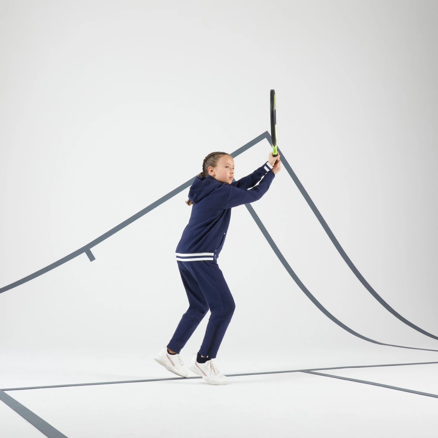 Artengo Girls' Thermal Tennis Bottoms 4 Artengo Girls' Thermal Tennis Bottoms - Image 2