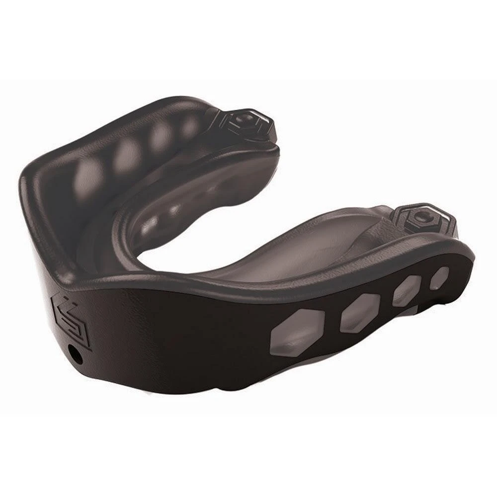 SHOCK DOCTOR Childrens/Kids Gel Max Mouthguard (Black) 3 SHOCK DOCTOR Childrens/Kids Gel Max Mouthguard (Black)