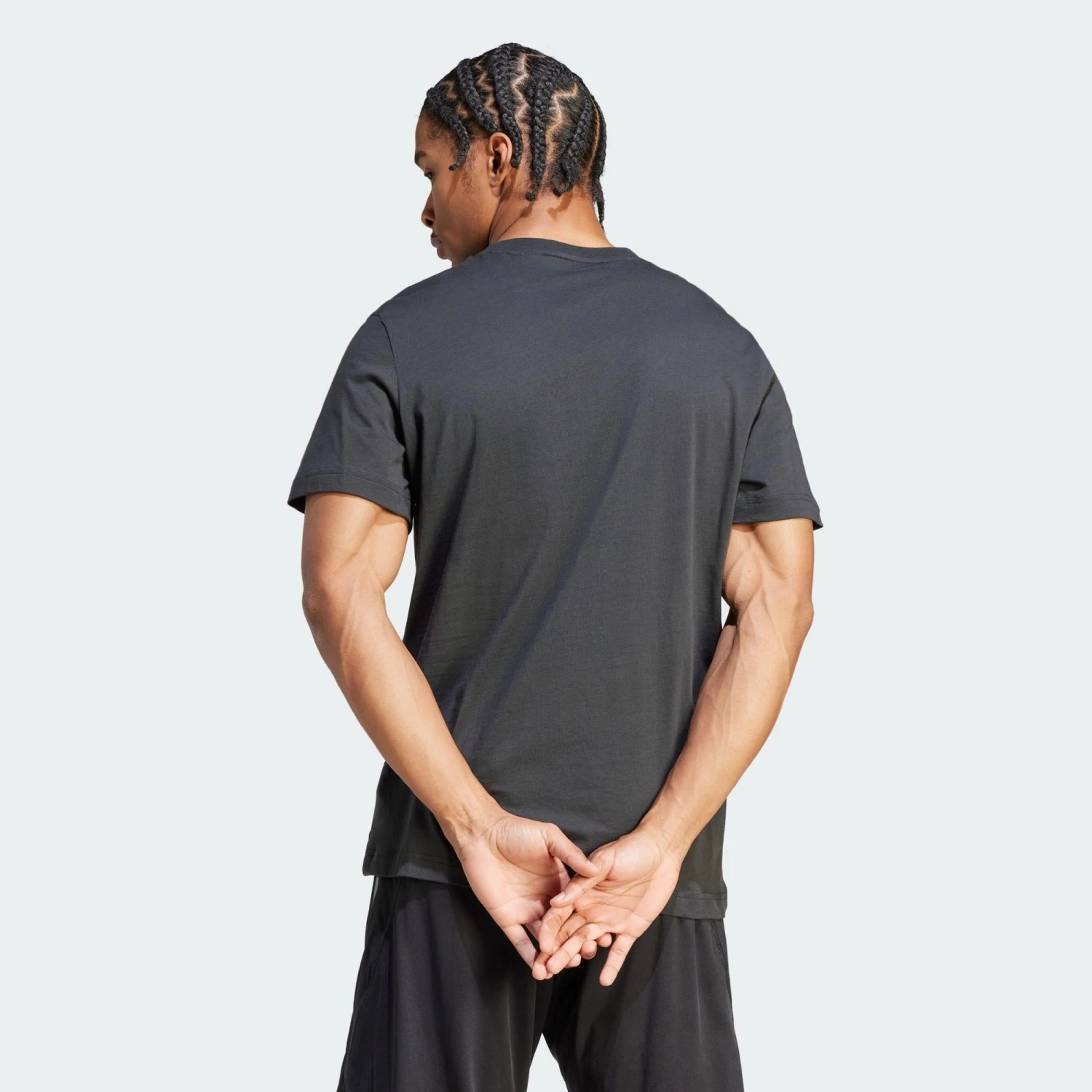 ADIDAS All Blacks Rugby Cotton Tee 6 ADIDAS All Blacks Rugby Cotton Tee - Image 4