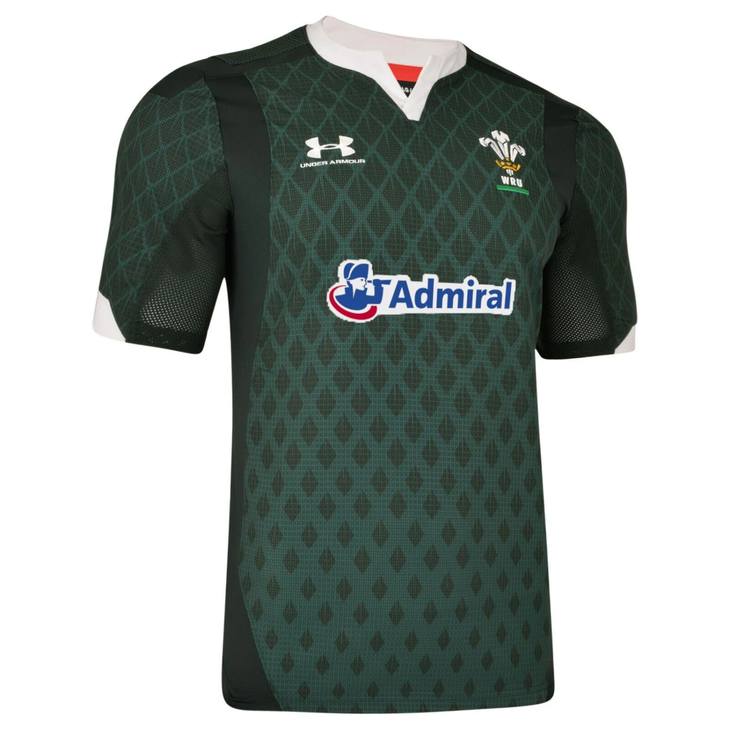 Under Armour Wales WRU Sevens Pathway Kids Rugby Shirt Green 5 Under Armour Wales WRU Sevens Pathway Kids Rugby Shirt Green - Image 3