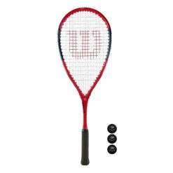 Wilson CS Muscle 190 Squash Racket Inc 3 Squash Balls