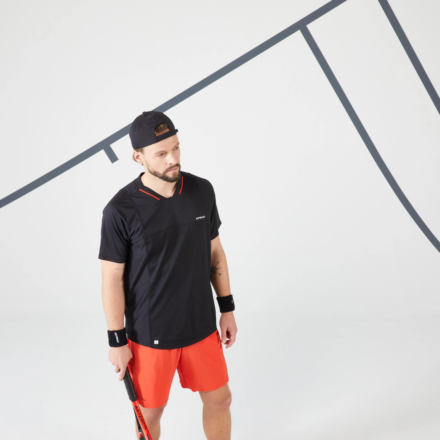 Artengo Men's Short-Sleeved Tennis T-Shirt DRY VN 11 Artengo Men's Short-Sleeved Tennis T-Shirt DRY VN - Image 9