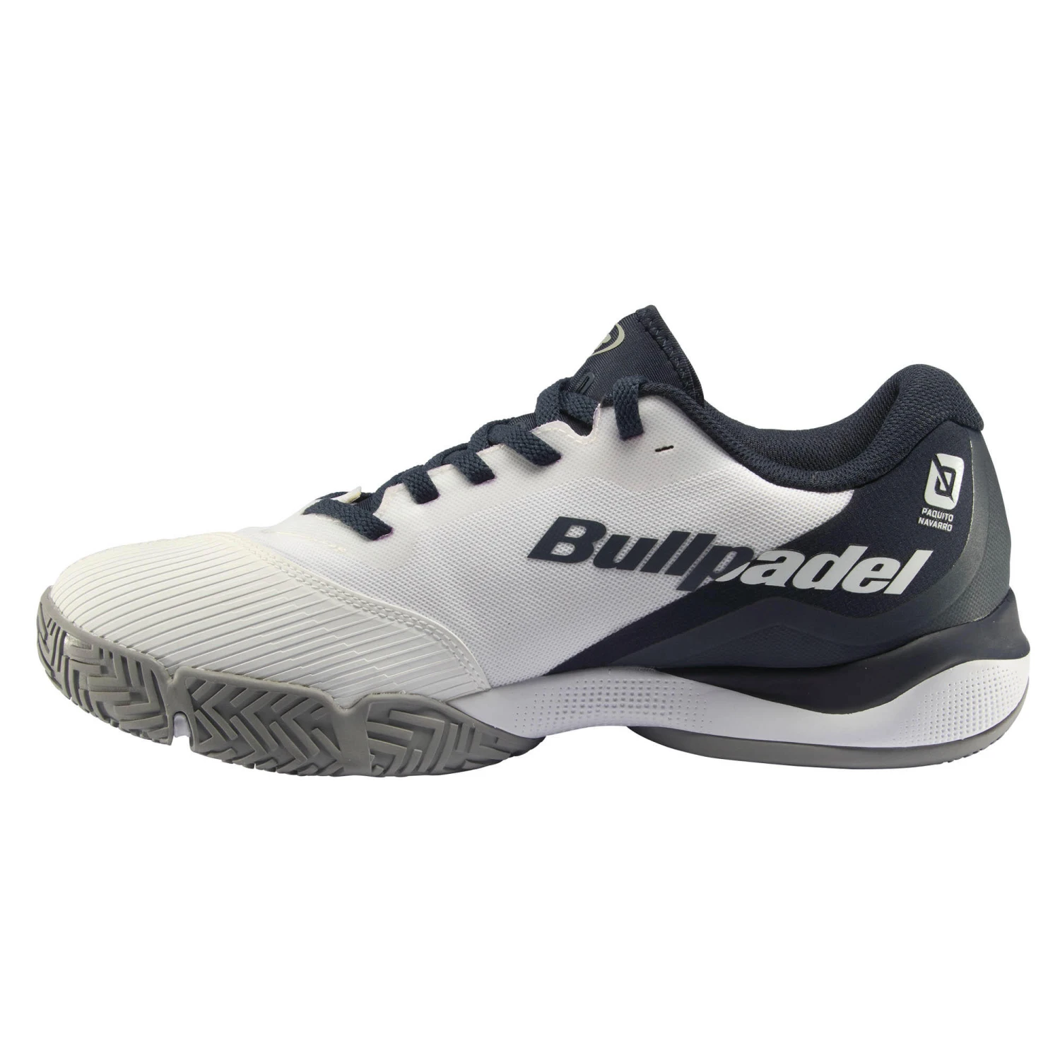 BULLPADEL Men's Padel Shoes Hack Hybrid Fly 23 - White/Black 5 BULLPADEL Men's Padel Shoes Hack Hybrid Fly 23 - White/Black - Image 3