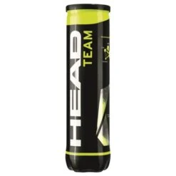 Head Team Tennis Balls (Pack Of 4) (Yellow)