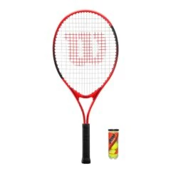 Wilson Federer Junior Tennis Racket & 3 Tennis Balls (Sizes 19" -Ball Sports Store kcd739a0c85e5c619ce18a6707e04efd2