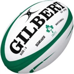 Gilbert Ireland Sirius Match Ball, White