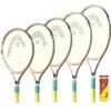 HEAD Coco Junior Tennis Racket, Inc Protective Cover & 3 Tennis Balls -Ball Sports Store kd21fb642dc1d427c7d176f029a644cab