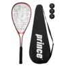 Prince Power Warrior Ti Squash Racket, Inc Protective Cover & 3 Squash Balls -Ball Sports Store kd355ad91cfd6644ca151961cd28dd2bb