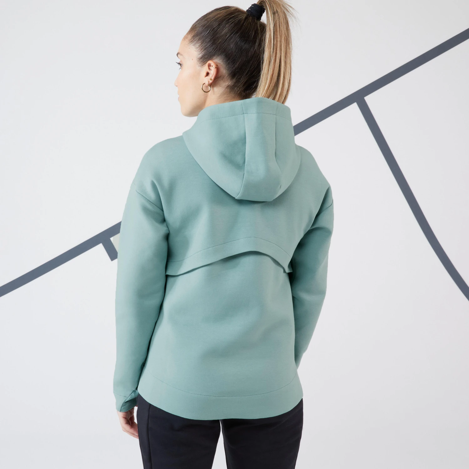 Artengo Women's Tennis Half-Zip Quick-Dry Soft Hoodie Dry 900 19 Artengo Women's Tennis Half-Zip Quick-Dry Soft Hoodie Dry 900 - Image 17