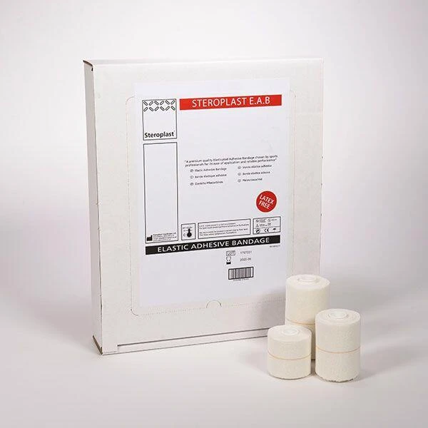 Steroplast Premium EAB Elastic Adhesive Bandage - 4.5m Long - 60 Rolls 4 Steroplast Premium EAB Elastic Adhesive Bandage - 4.5m Long - 60 Rolls - Image 2